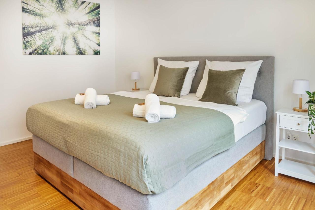 Design City Apartment, Modern, Ebenerdig, Top Lage Weinheim Buitenkant foto